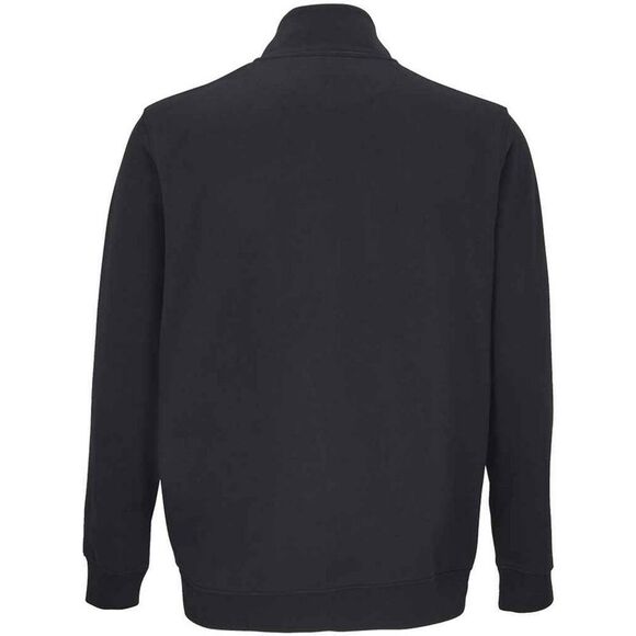 SOLS Unisex Adult Cooper Marl Full Zip Jacket / Black - Picture 2 of 4